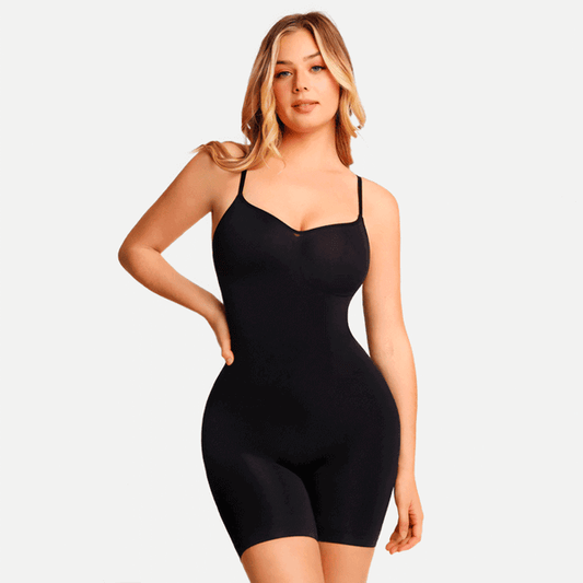 Pack of 2 - Beige+Black - Shaping Bodysuit Valentina™